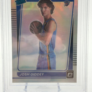 2021-22 Donruss Optic Holo #152 Josh Giddey Beckett 9 MINT FRENLY BRICKS - Open 7 Days
