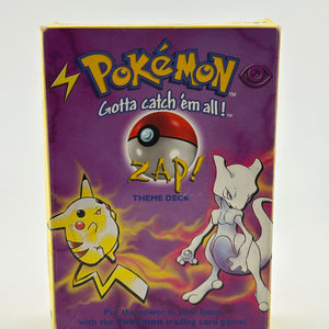 Pokemon TCG 1999 WOTC - Zap! Theme Deck *BOX, MANUAL & DAMAGE COUNTERS ONLY* FRENLY BRICKS - Open 7 Days