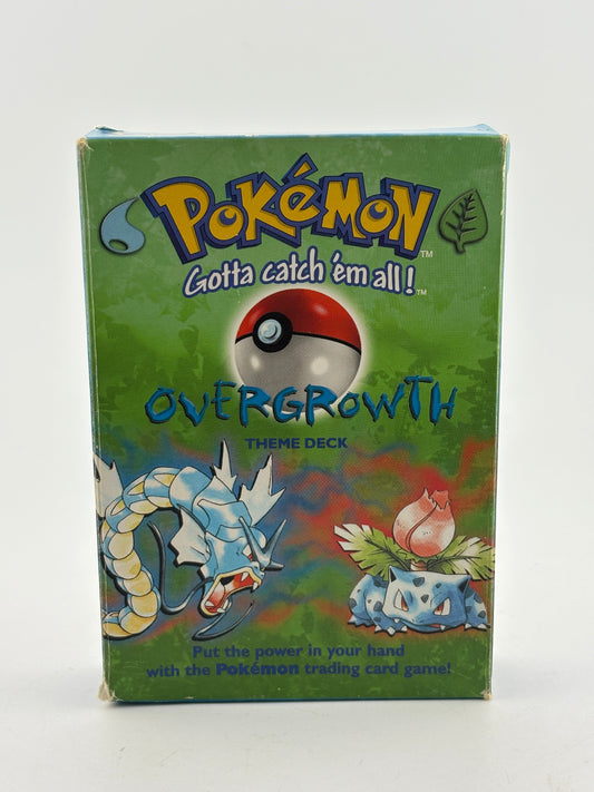 Pokemon TCG WOTC 1999 - Overgrowth Theme Deck *BOX & MANUALS ONLY* FRENLY BRICKS - Open 7 Days