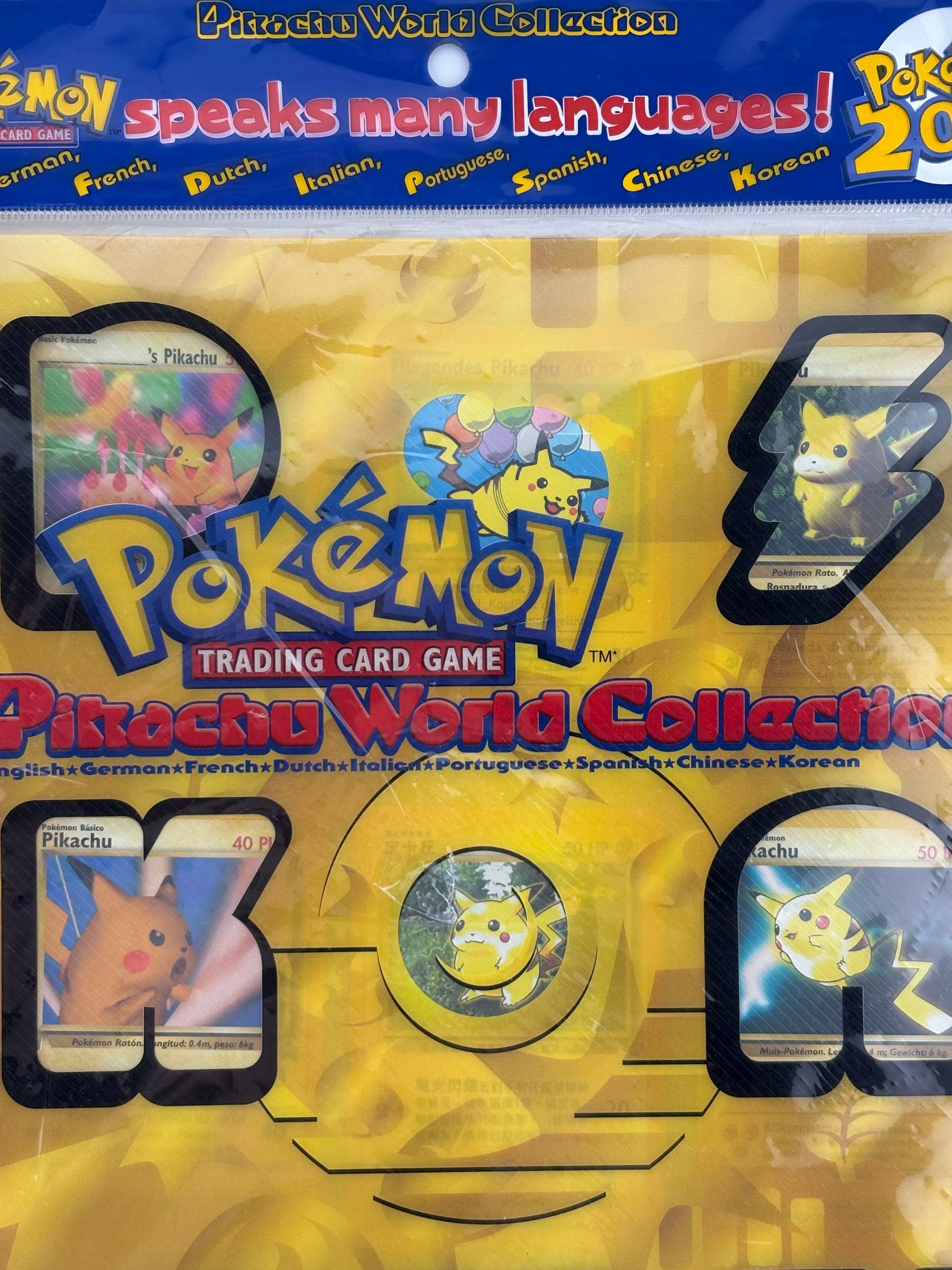 Pokemon TCG WOTC 2000 - Pikachu World Collection Brand New FRENLY BRICKS - Open 7 Days