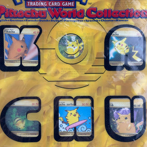 Pokemon TCG WOTC 2000 - Pikachu World Collection Brand New FRENLY BRICKS - Open 7 Days