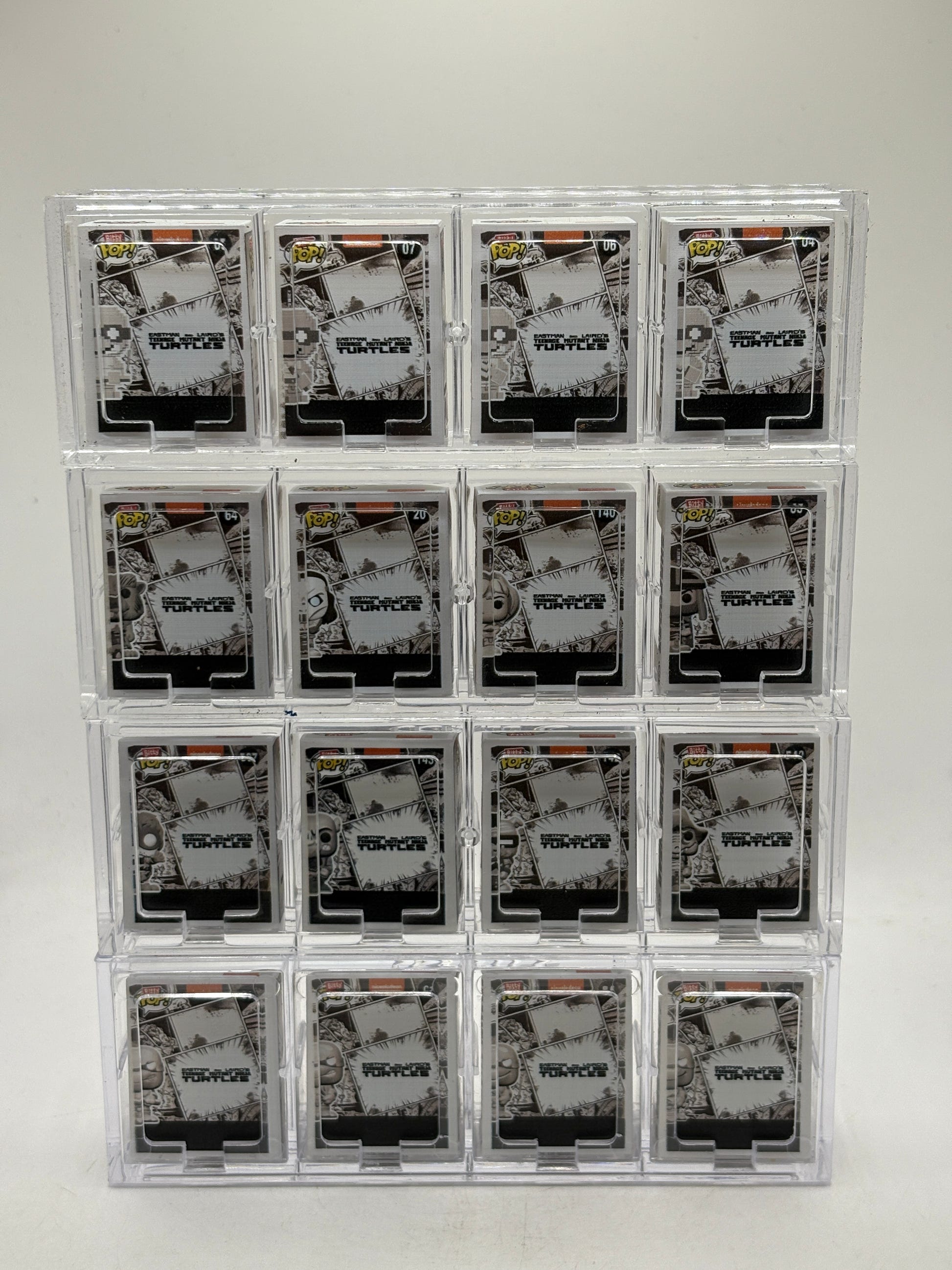 FUNKO BITTY POP TMNT 2024 SDCC EXCLUSIVE LE 4k Pcs SET OF 4 NINJA TURTLES 4,000 image 2