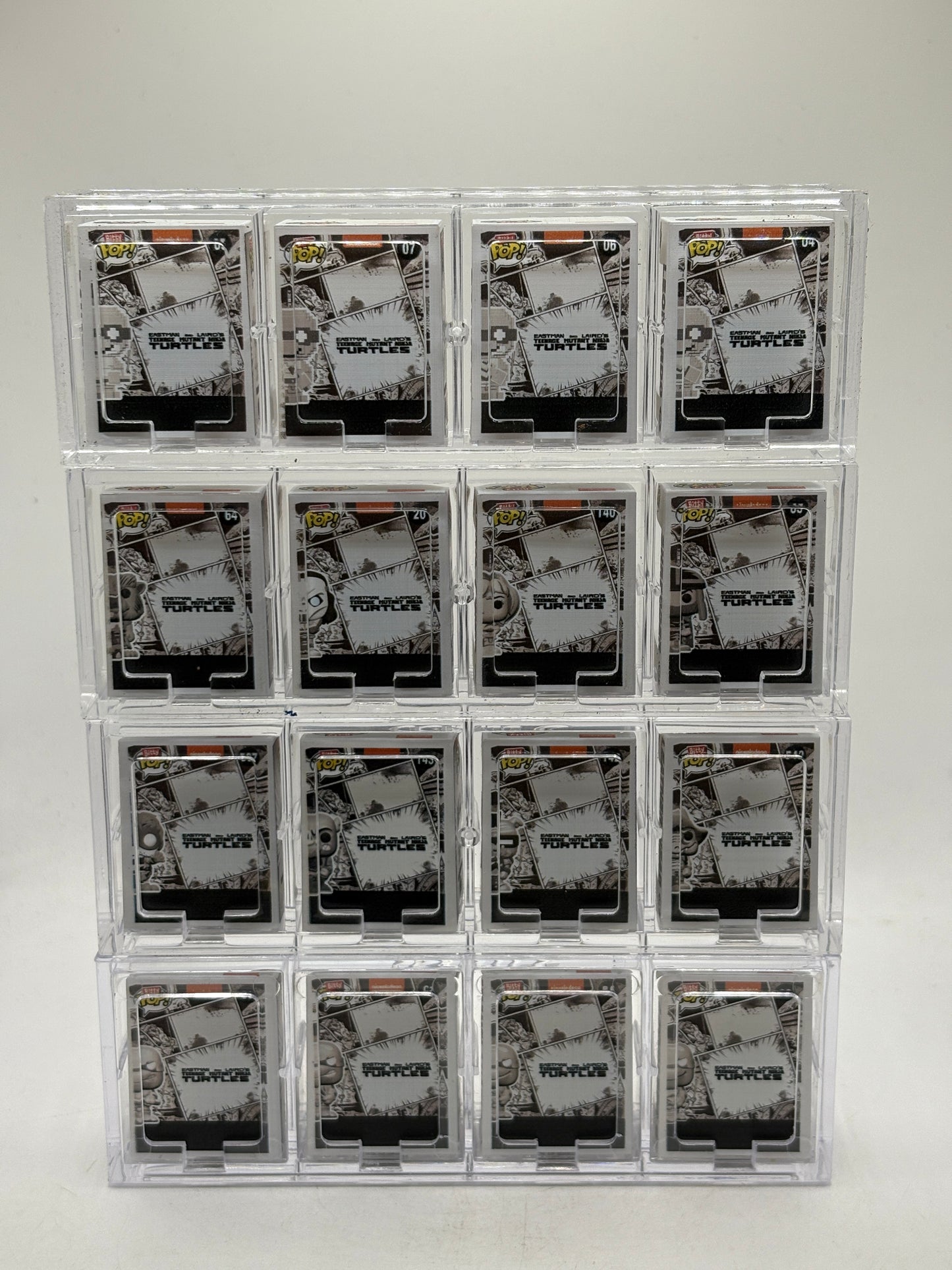 FUNKO BITTY POP TMNT 2024 SDCC EXCLUSIVE LE 4k Pcs SET OF 4 NINJA TURTLES 4,000
