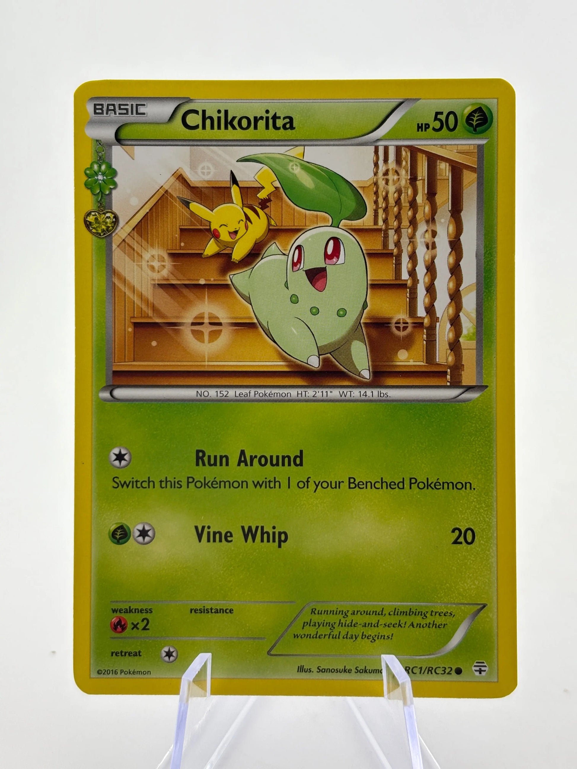 Pokemom TCG XY Generations Radiant Collection - Chikorita RC1/RC32 LP FRENLY BRICKS - Open 7 Days