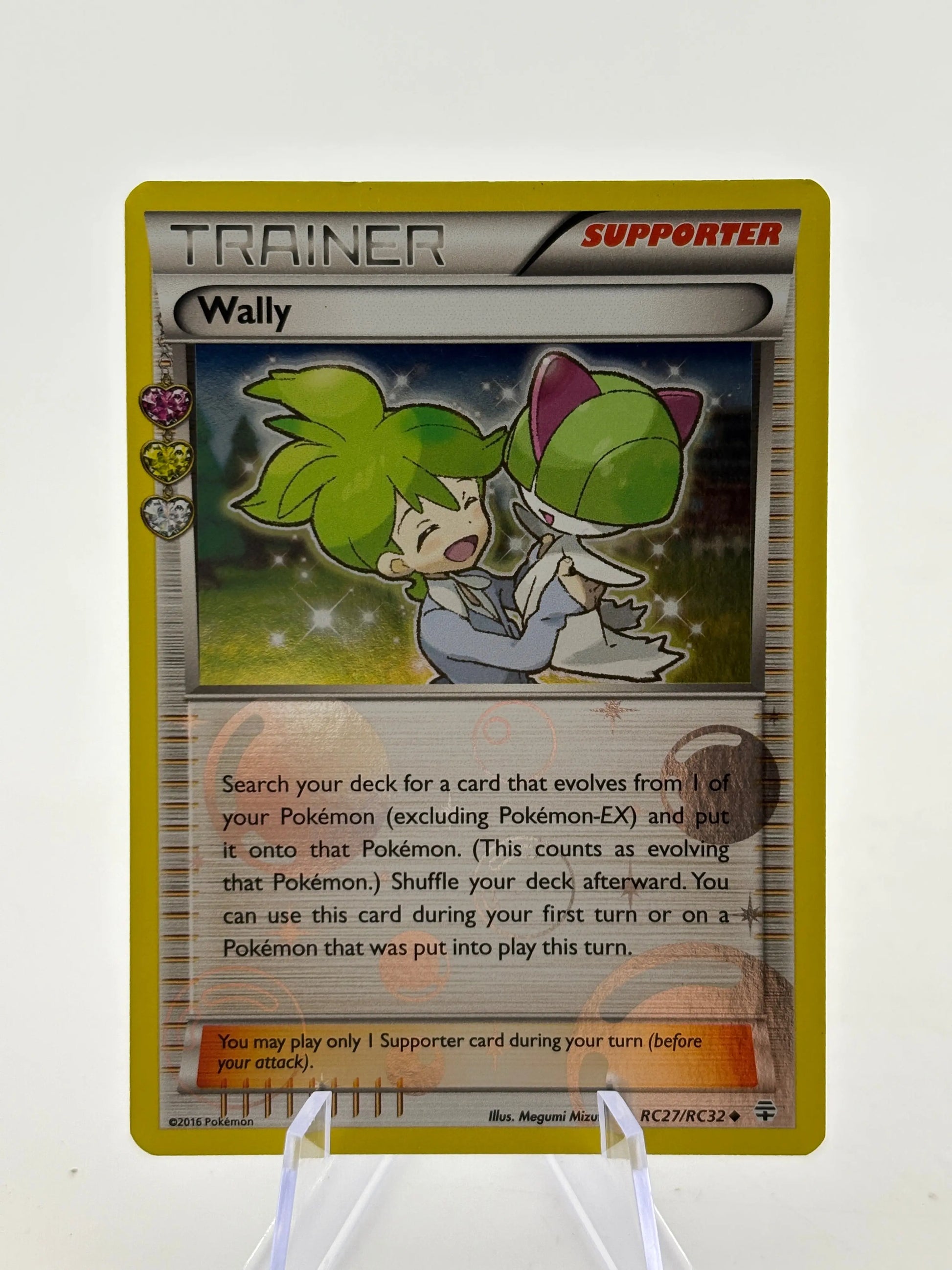 Pokemon TCG Generations Radiant Collection - Wally RC27/RC32 Reverse Holo LP (1) FRENLY BRICKS - Open 7 Days