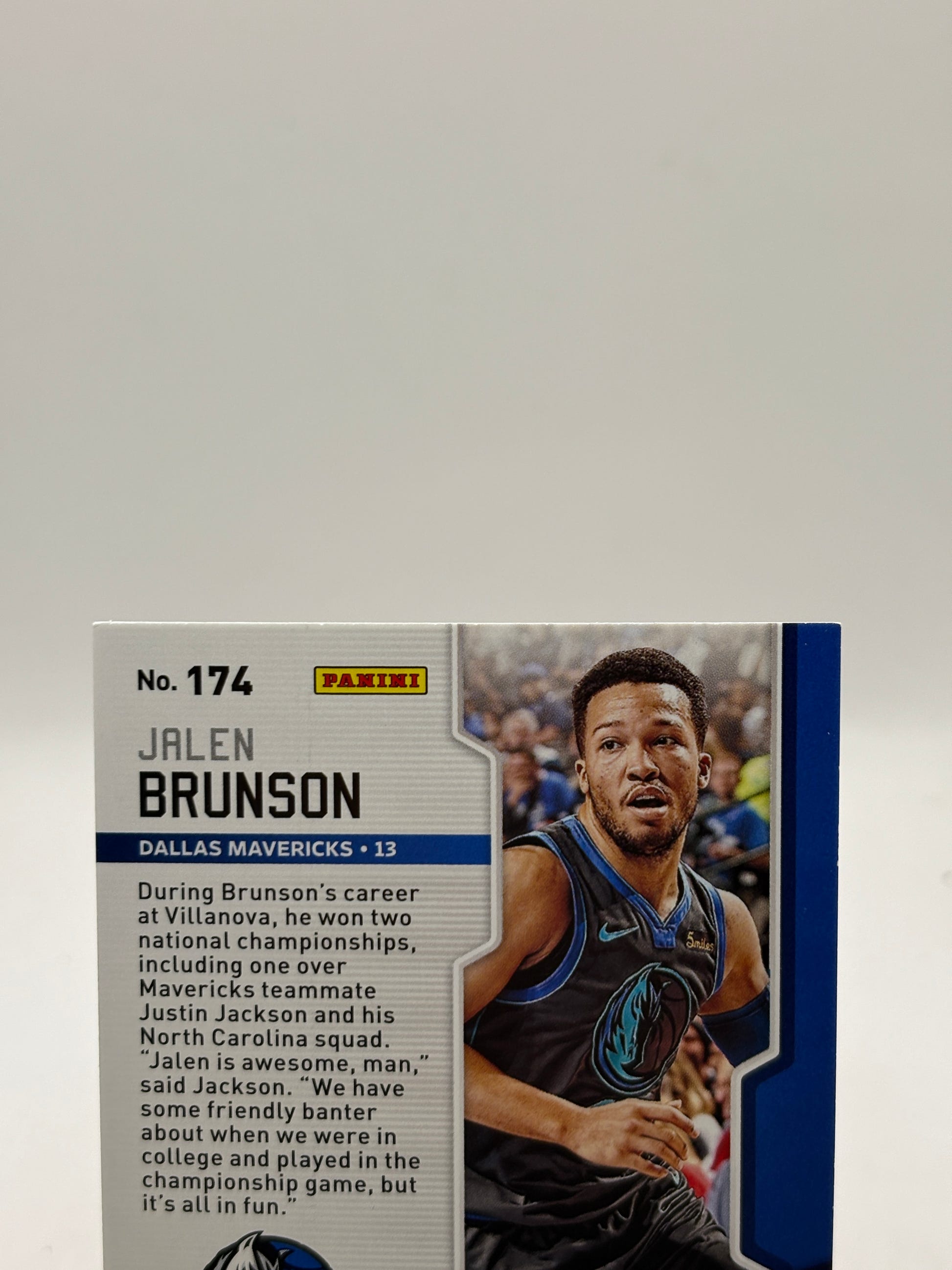 2018-19 Panini Chronicles #174 Jalen Brunson Playoff Rookie image 3