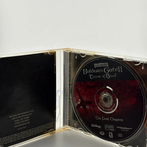 Baldur's Gate II 2: Throne of Bhaal Final Chapter (PC, 2001) Windows FRENLY BRICKS - Open 7 Days