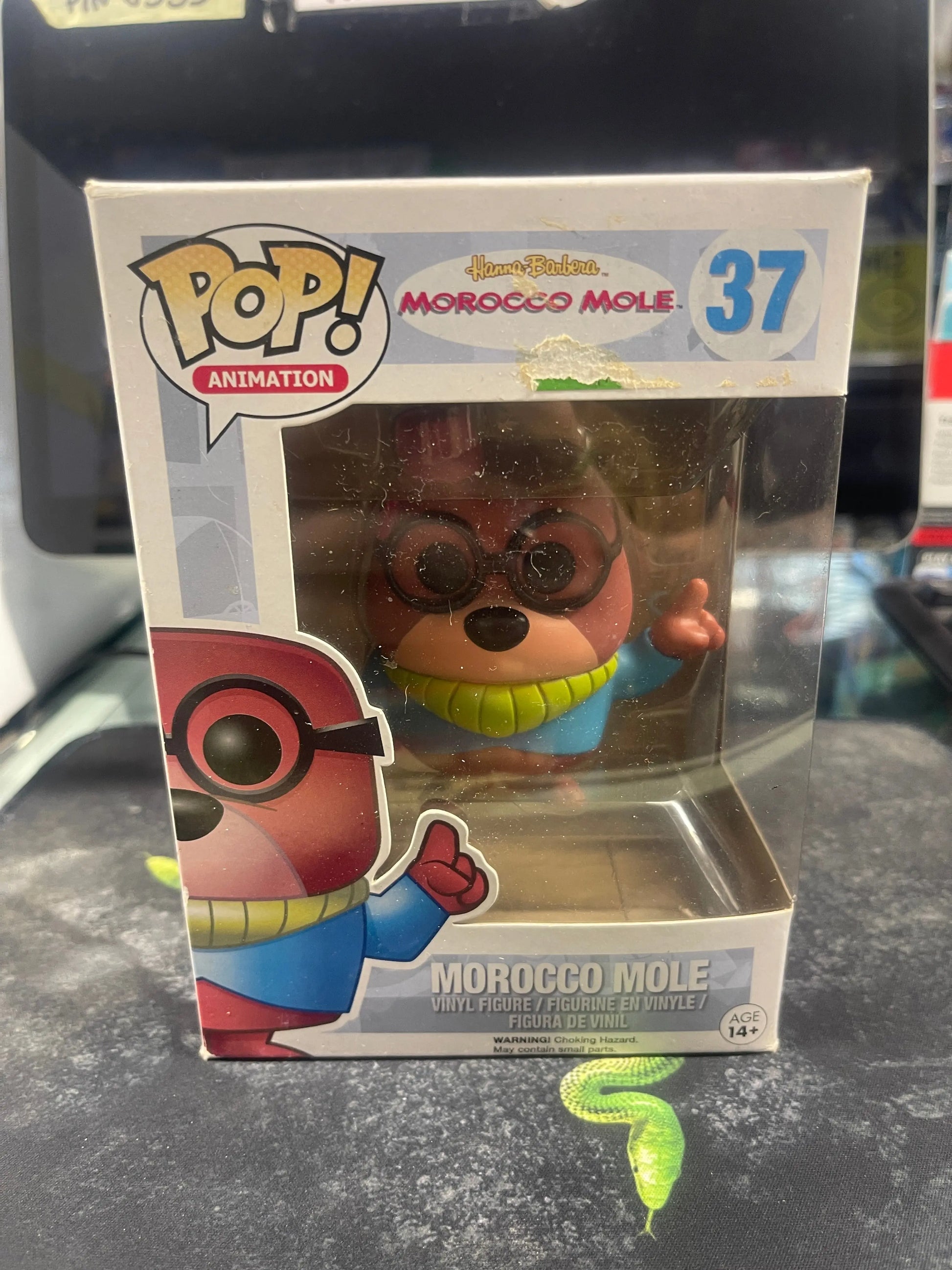Funko POP Animation #37 Hanna Barbera Morocco Mole Vinyl Figure FRENLY BRICKS - Open 7 Days