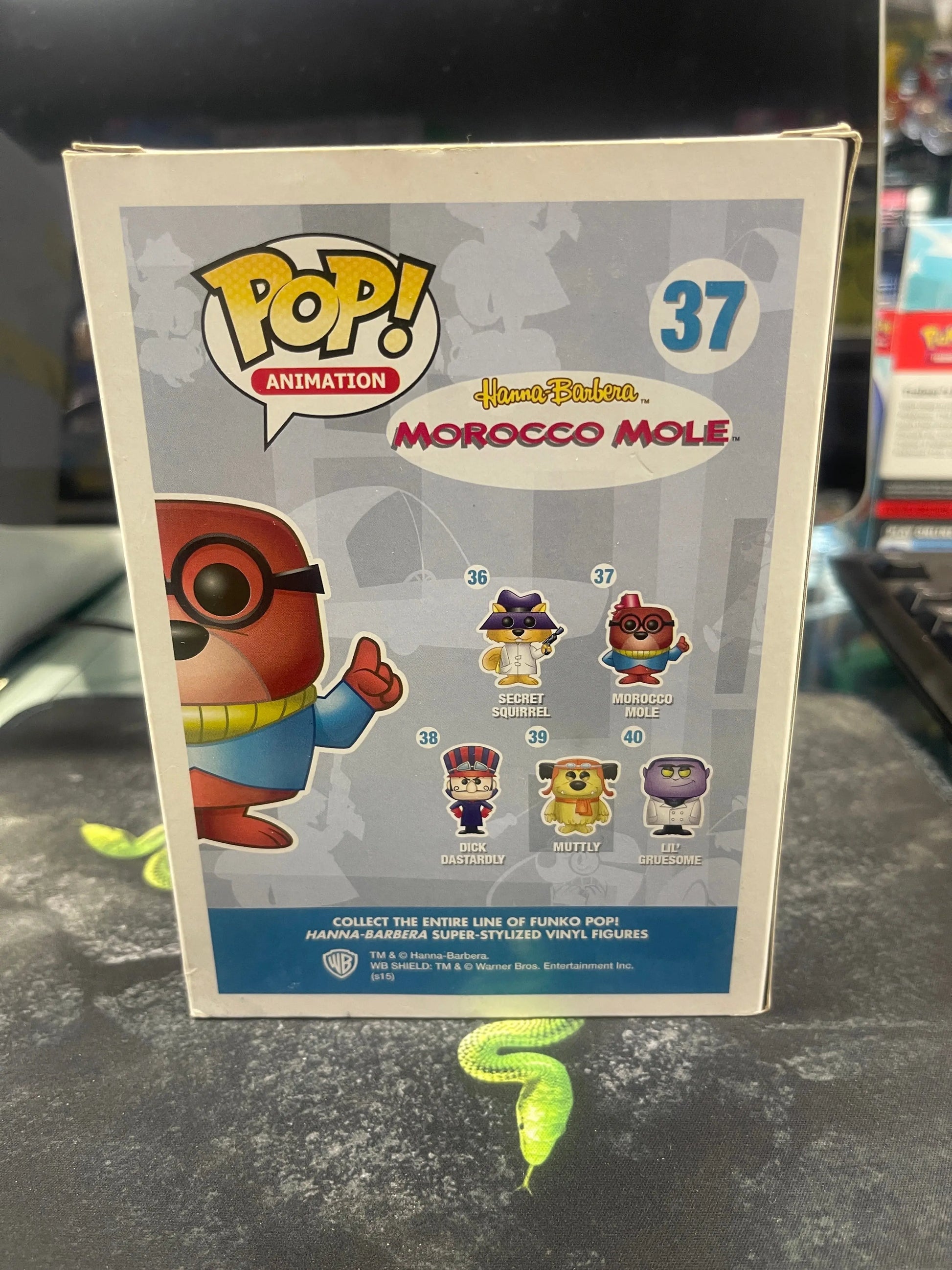 Funko POP Animation #37 Hanna Barbera Morocco Mole Vinyl Figure FRENLY BRICKS - Open 7 Days