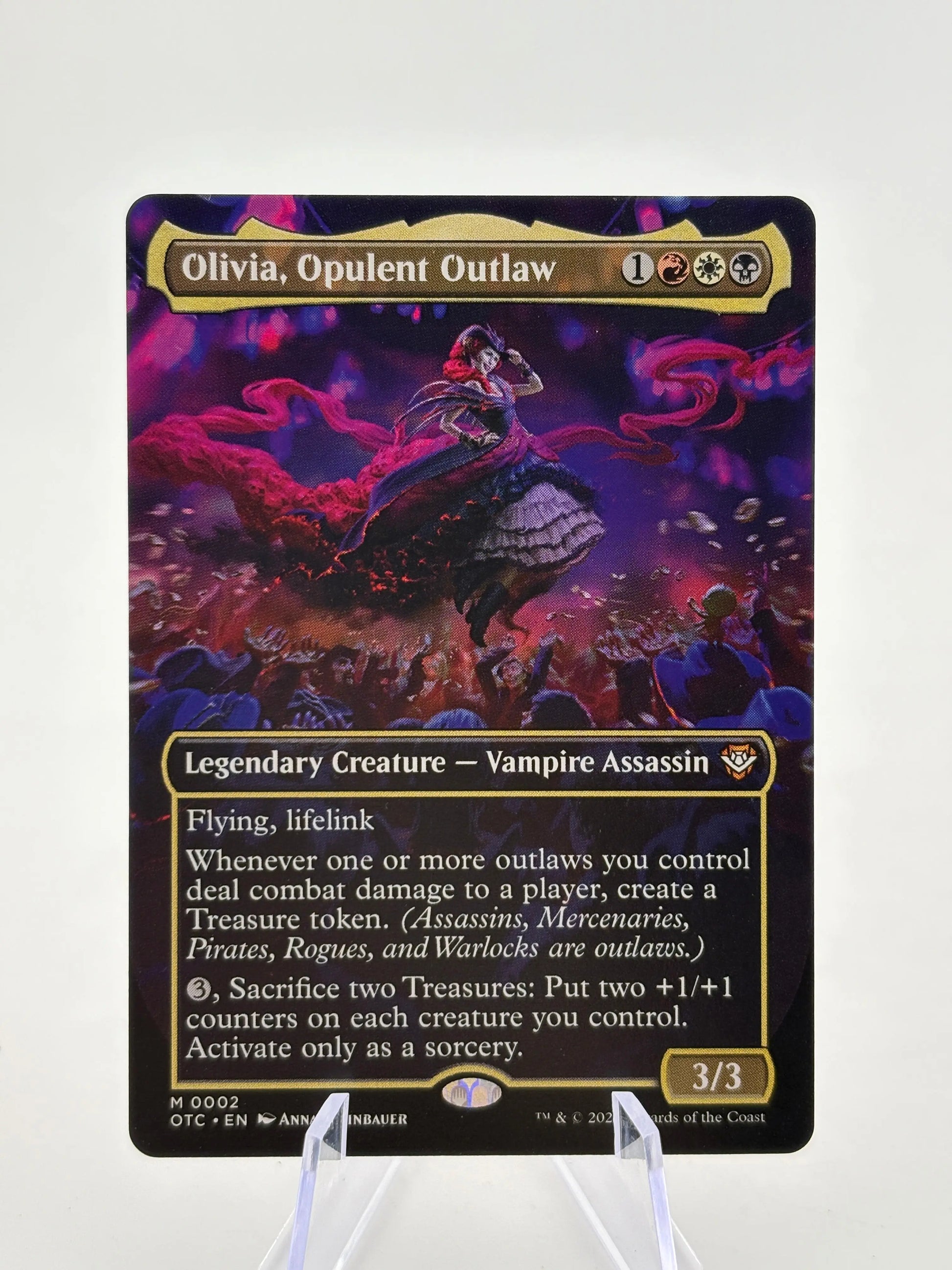 Magic the Gathering - Olivia, Opulent Outlaw Mythic 0002 OTC Lp FRENLY BRICKS - Open 7 Days