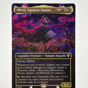 Magic the Gathering - Olivia, Opulent Outlaw Mythic 0002 OTC Lp FRENLY BRICKS - Open 7 Days