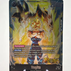 Dragon Ball Super Fusion World - Vegito FS09-16 SR LP DB Legends FRENLY BRICKS - Open 7 Days
