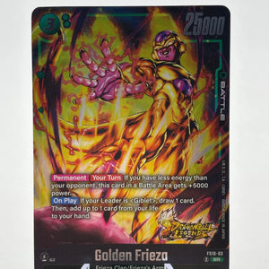 Dragon Ball Super Fusion World - Golden Frieza FS10-03 SR DB Legends FRENLY BRICKS - Open 7 Days