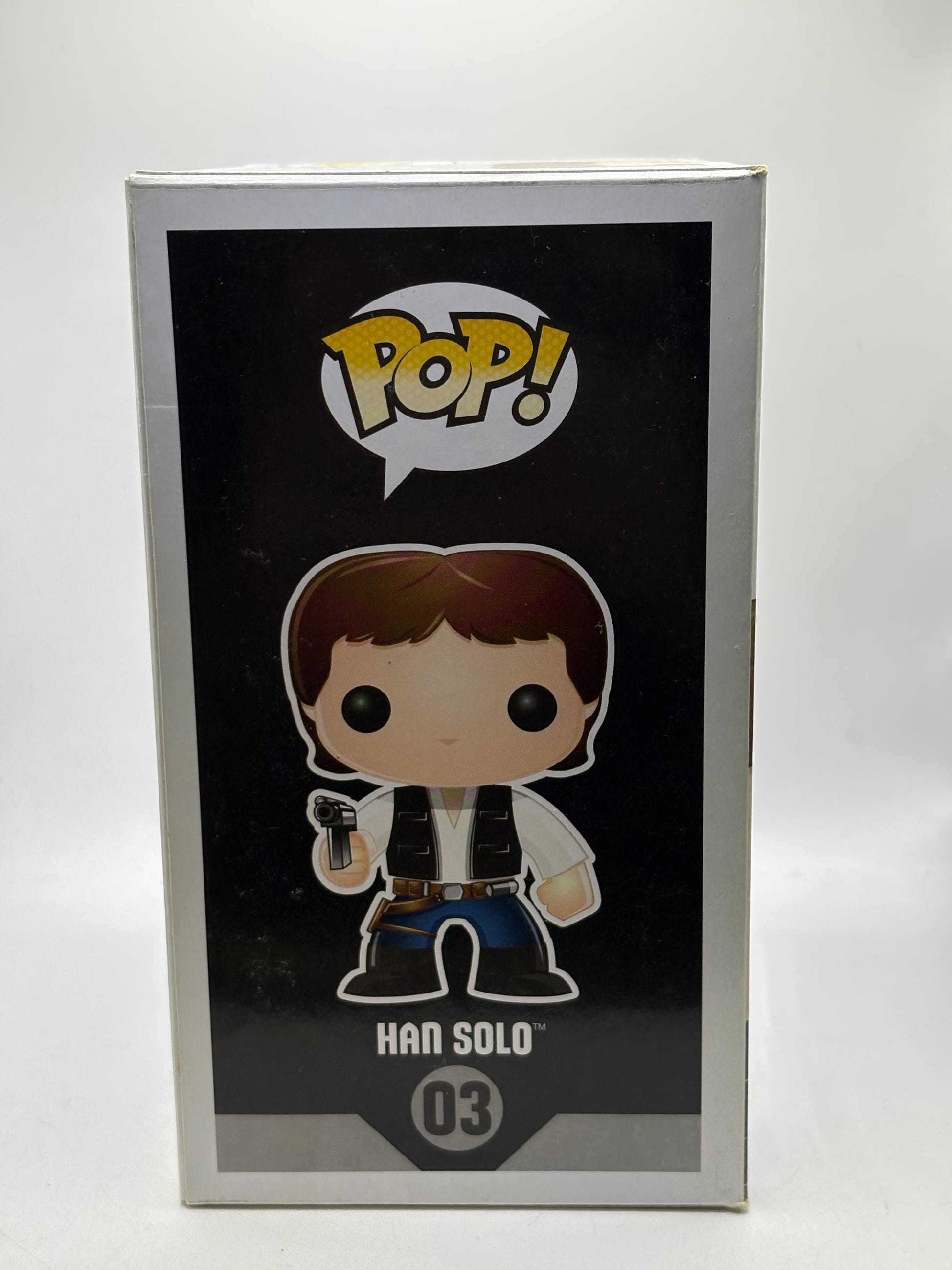 Funko POP! Star Wars #03 Han Solo Vinyl Bobble-Head Black Box image 4