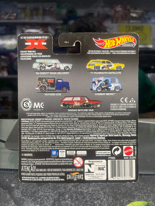 Hot Wheels Premium Ultimate X-Men '49 Ford Coe 3/5 2018 FRENLY BRICKS - Open 7 Days