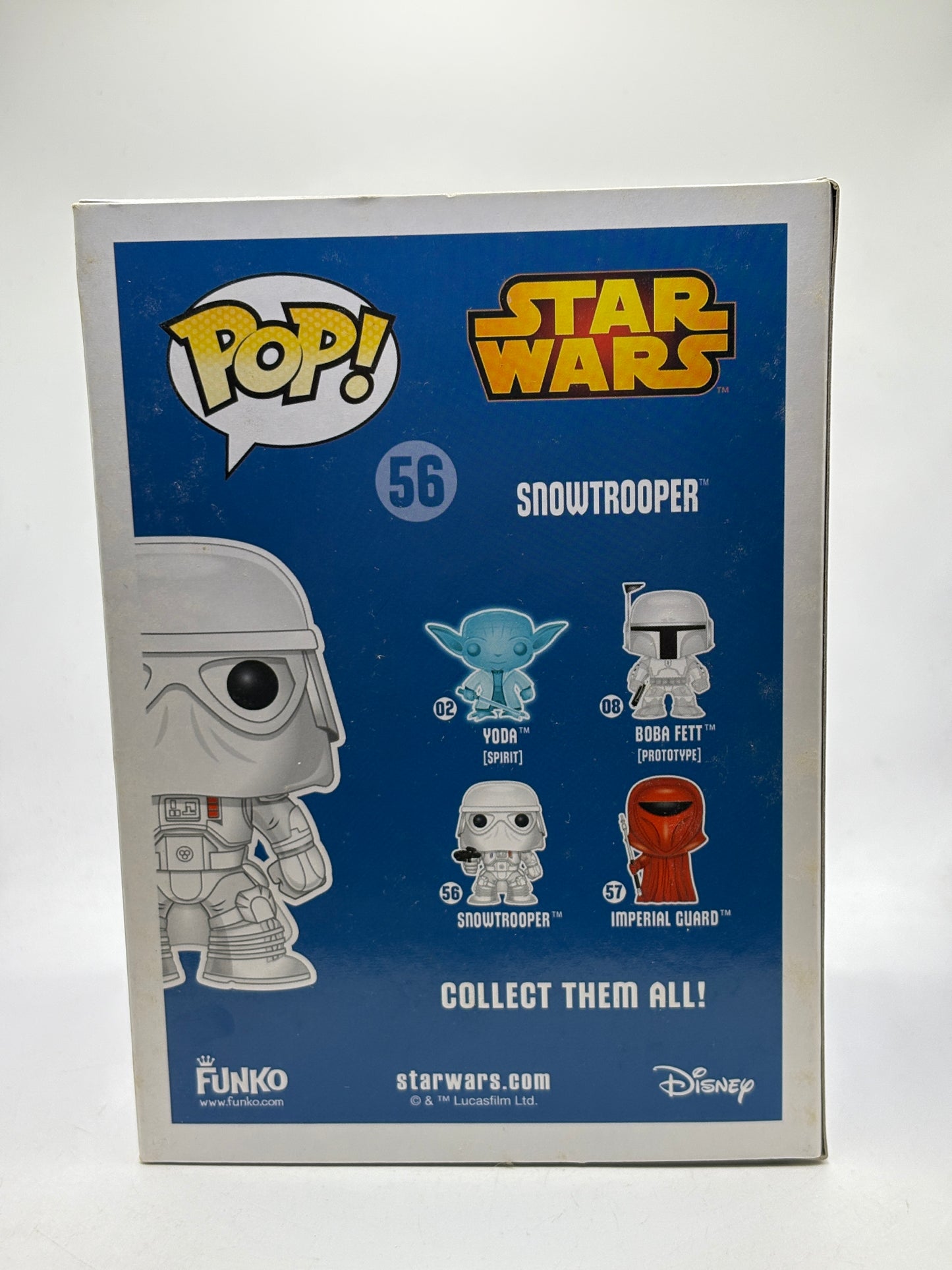 Funko POP! Star Wars #56 Snowtrooper Vinyl Bobble-Head Blue Box
