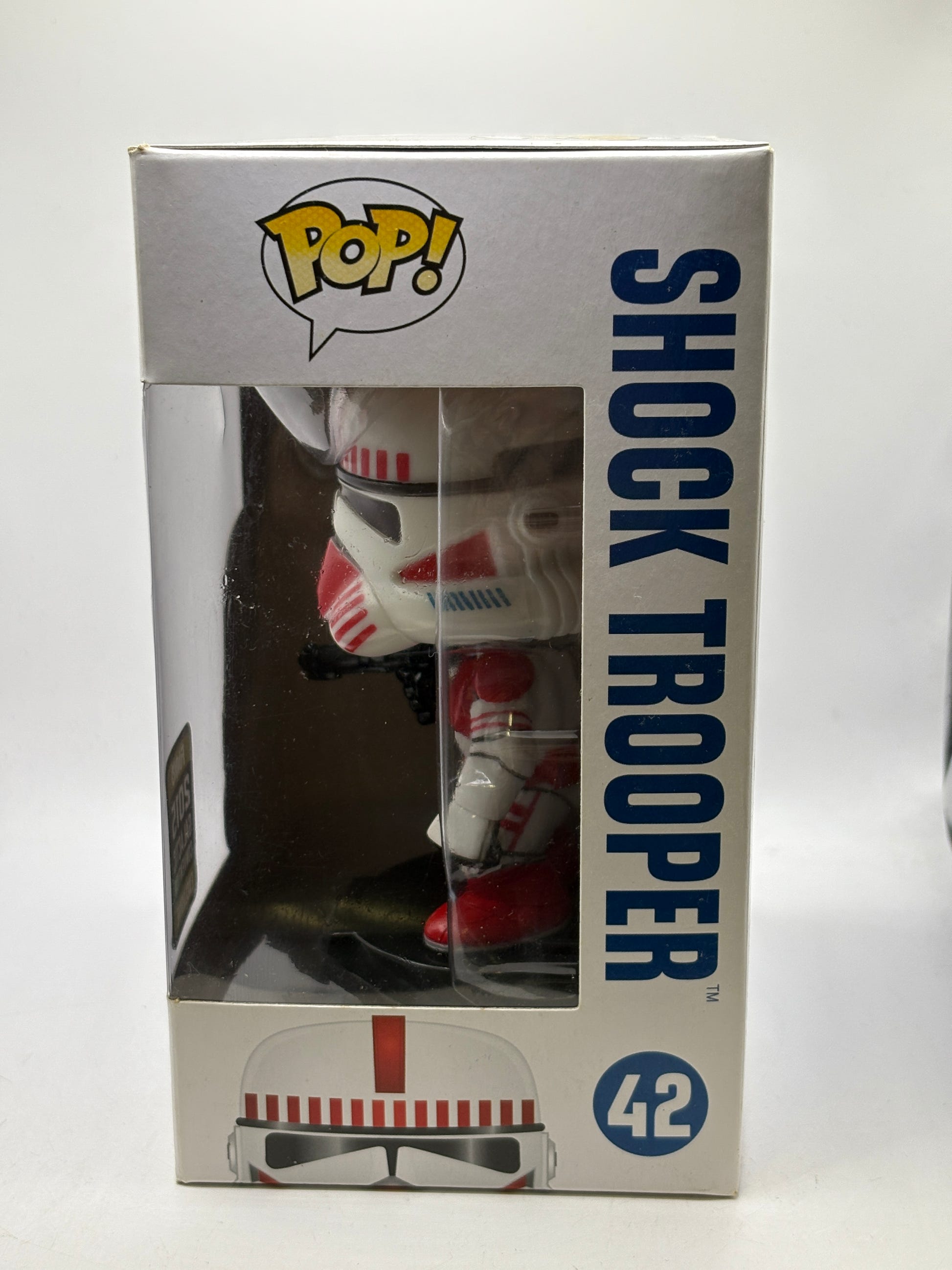 Funko POP! Star Wars #42 Shock Trooper Vinyl Bobble-Head 2015 Galactic Convention image 2