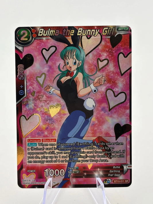 Dragon Ball Super Masters - Bulma the Bunny BT10-011 SR FRENLY BRICKS - Open 7 Days