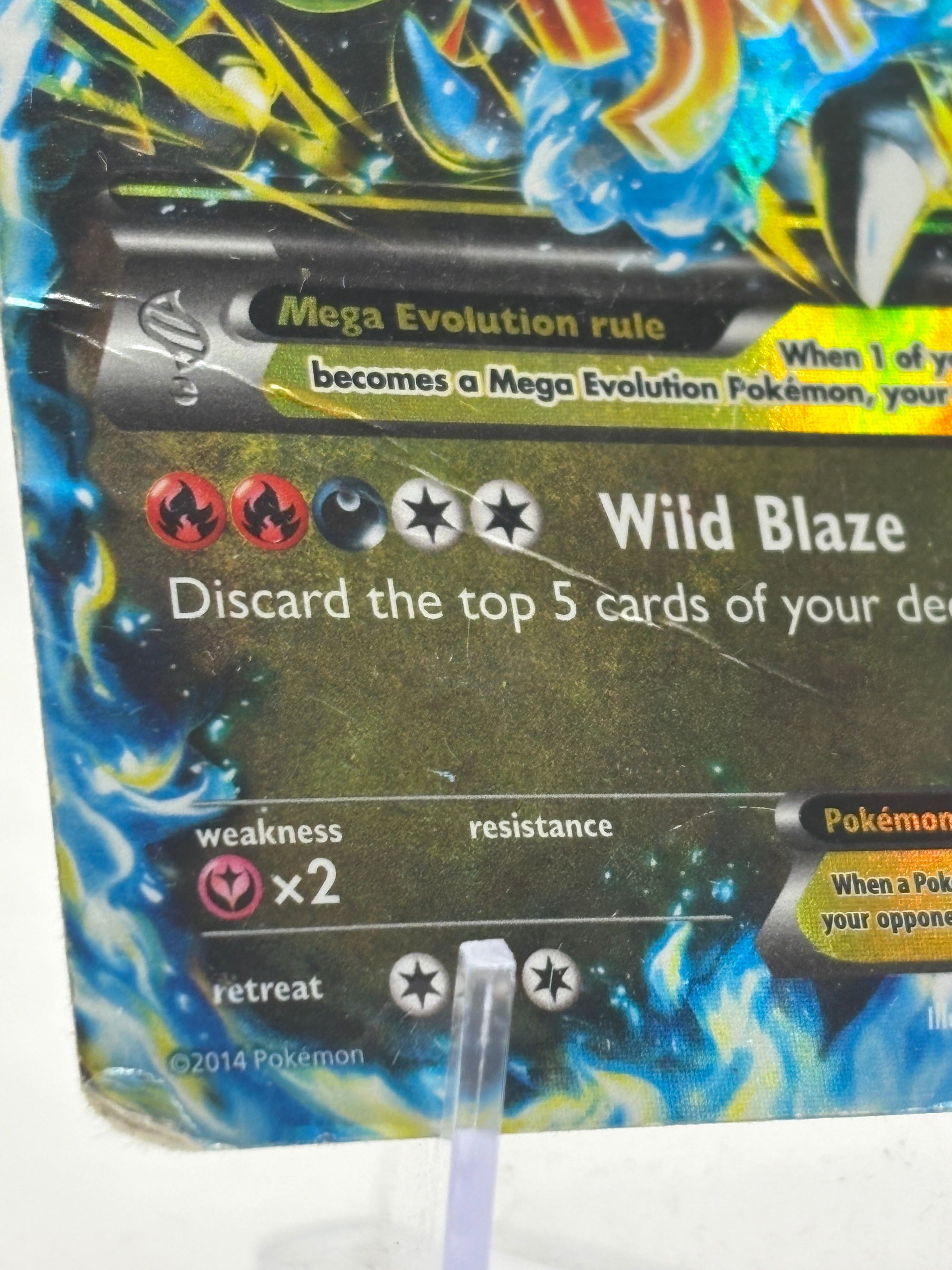 Pokémon TCG Mega M Charizard EX Flashfire Holo 69/106 HP/DMG FRENLY BRICKS - Open 7 Days