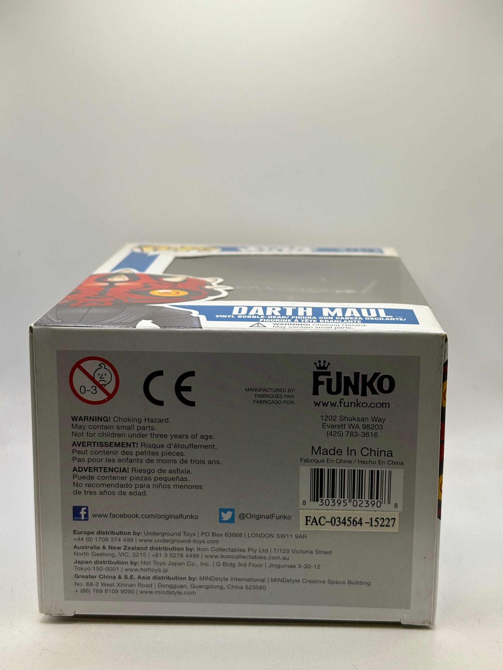 Funko POP! Star Wars #09 Darth Maul Vinyl Bobble-Head Blue Box image 6