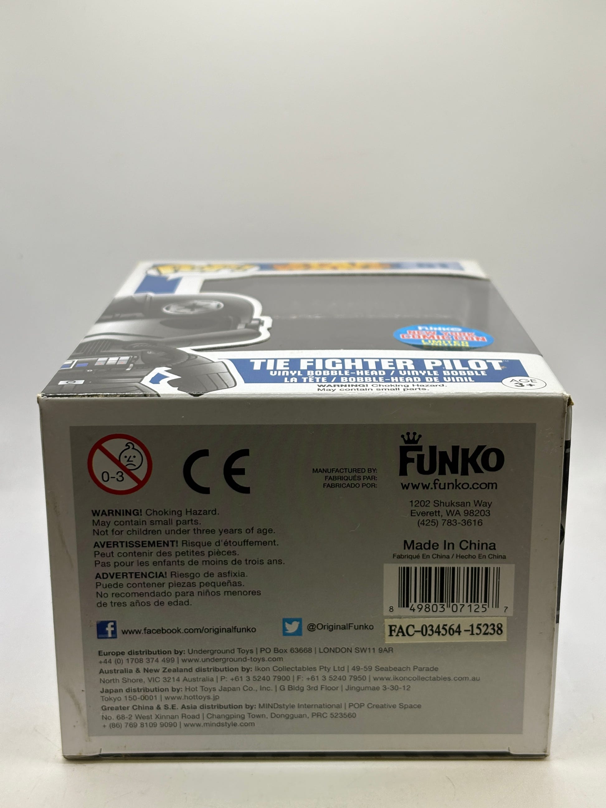 Funko POP! Star Wars #51 Tie Fighter Pilot Vinyl Bobble-Head NYCC Limited Edition image 6