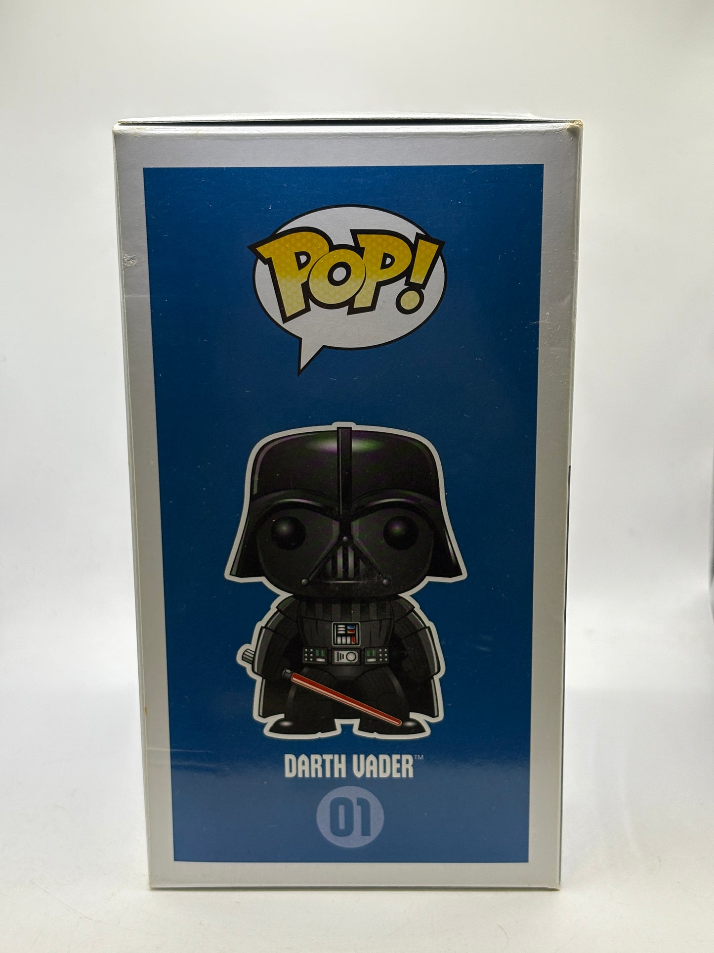 Funko POP! Star Wars #01 Darth Vader Chrome Vinyl Bobble-Head Hot Topic Exclusive