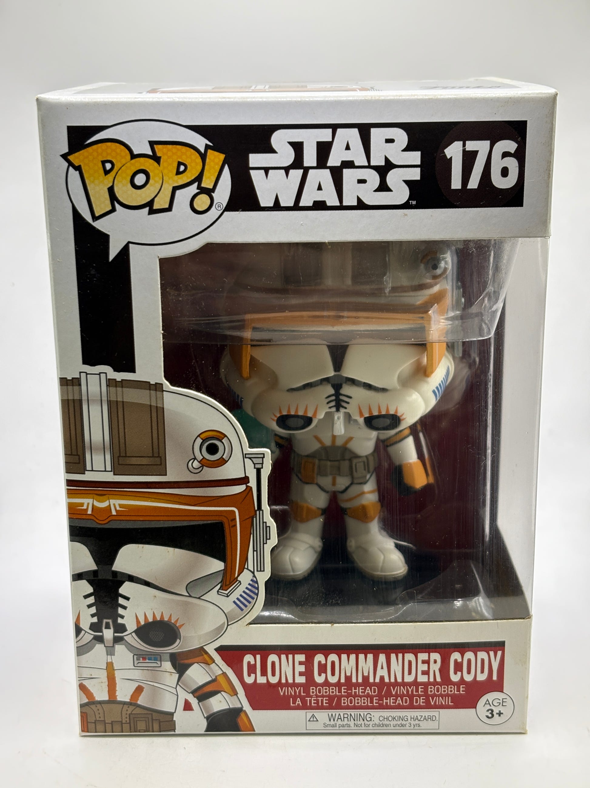 Funko POP! Star Wars #176 Clone Commander Cody Vinyl Bobble-Head (1) image 1