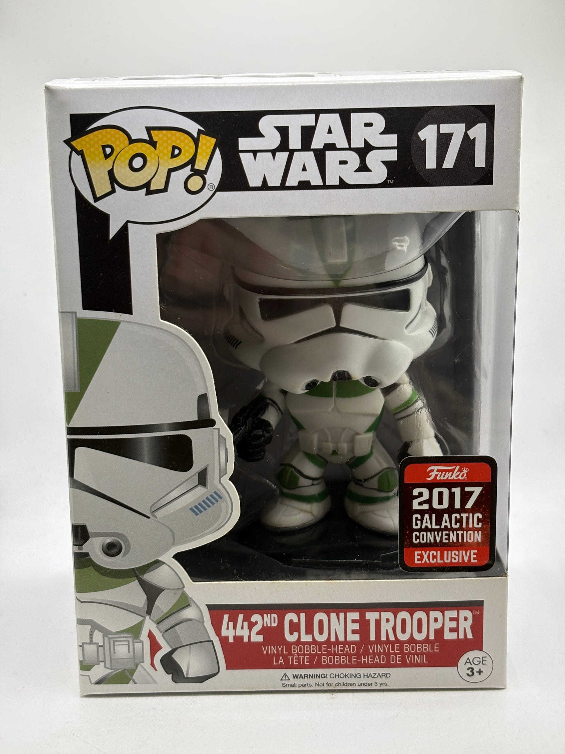 Funko POP! Star Wars #171 442nd Clone Trooper 2017 Galactic Convention image 1