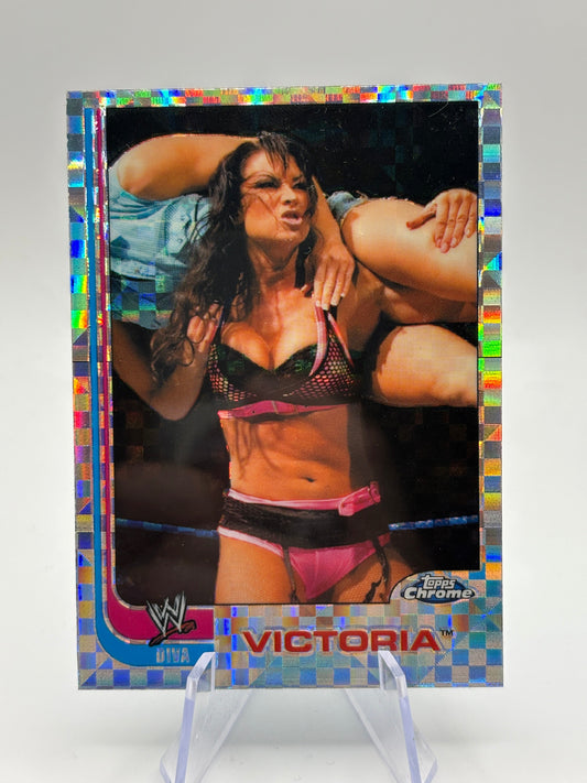 2008 Topps WWE Heritage Chrome xfractor Victoria #69 FRENLY BRICKS - Open 7 Days