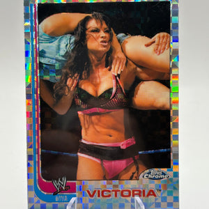 2008 Topps WWE Heritage Chrome xfractor Victoria #69 FRENLY BRICKS - Open 7 Days