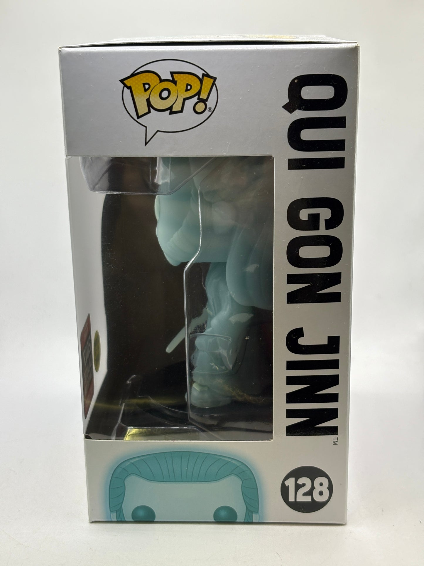 Funko POP! Star Wars #128 Qui Gon Jinn 2017 Galactic Convention Glow