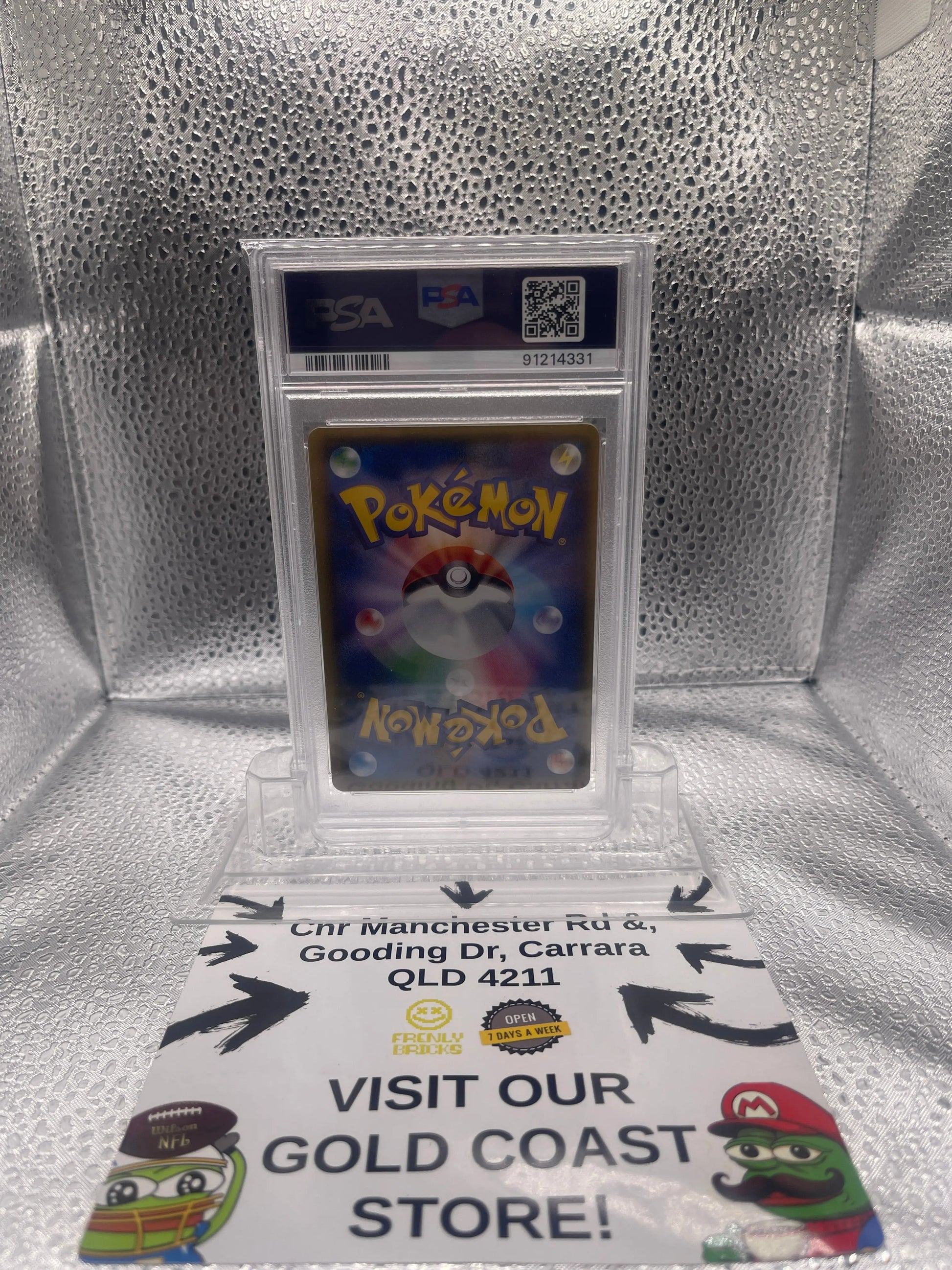 2017 Pokemon Japanese Sun & Moon Strength Expansion Pack 064/ 049 Full Art/Choice Band PSA 10 POP:4 FRENLY BRICKS - Open 7 Days
