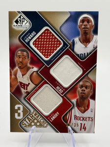 2009-10 SP Game Used Star Swatches Level 3 03/35 Josh Howard Luther Head Landey