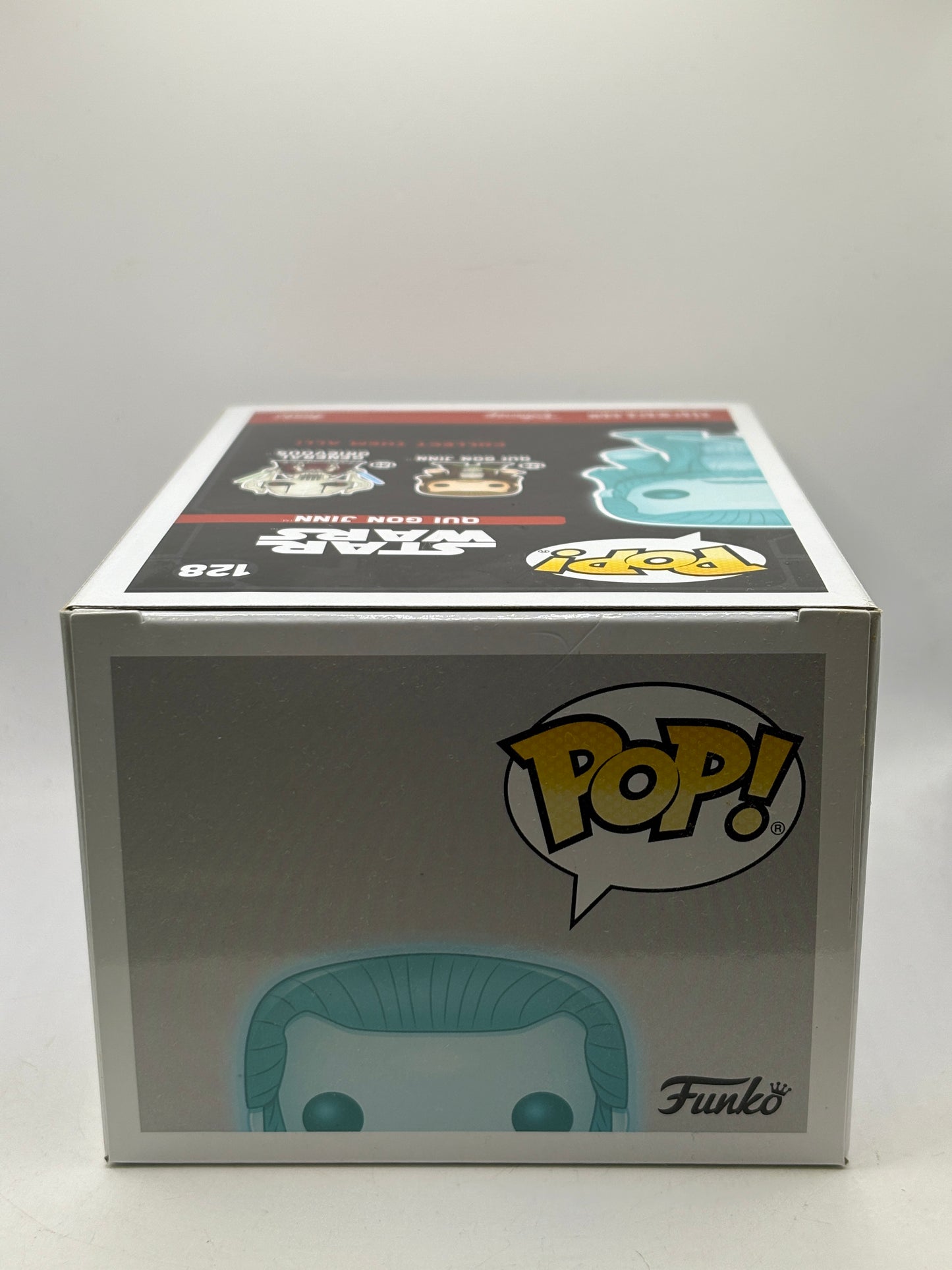 Funko POP! Star Wars #128 Qui Gon Jinn 2017 Galactic Convention Glow