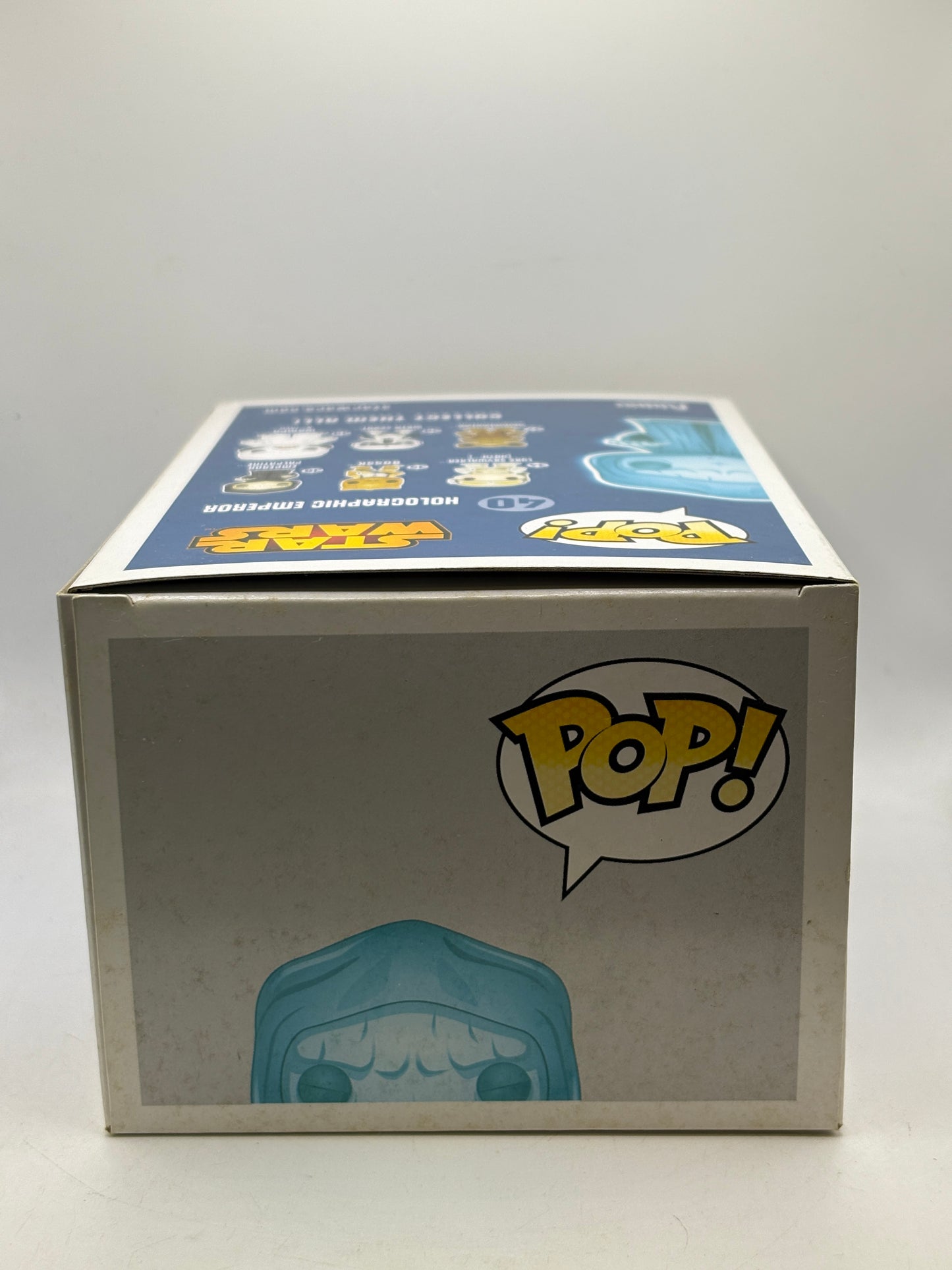 Funko POP! Star Wars #40 Holographic Emperor Vinyl Bobble-Head Glow