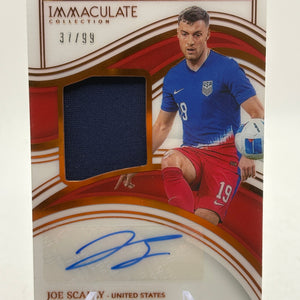2023-24 Panini Immaculate Collection Soccer - Joe Scally Auto Patch /99 FRENLY BRICKS - Open 7 Days