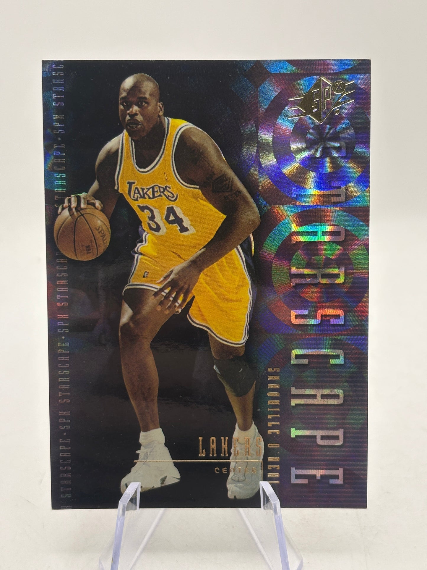 Shaquille O'Neal 1999-00 Upper Deck SPx Starscape Insert FRENLY BRICKS - Open 7 Days