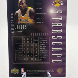 Shaquille O'Neal 1999-00 Upper Deck SPx Starscape Insert FRENLY BRICKS - Open 7 Days