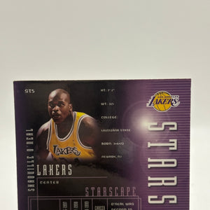 Shaquille O'Neal 1999-00 Upper Deck SPx Starscape Insert FRENLY BRICKS - Open 7 Days
