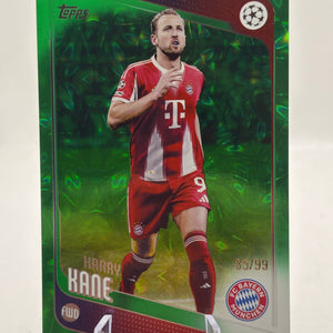 2026 Topps Chrome UEFA Champions League - Harry Kane #182 Green /99 FRENLY BRICKS - Open 7 Days