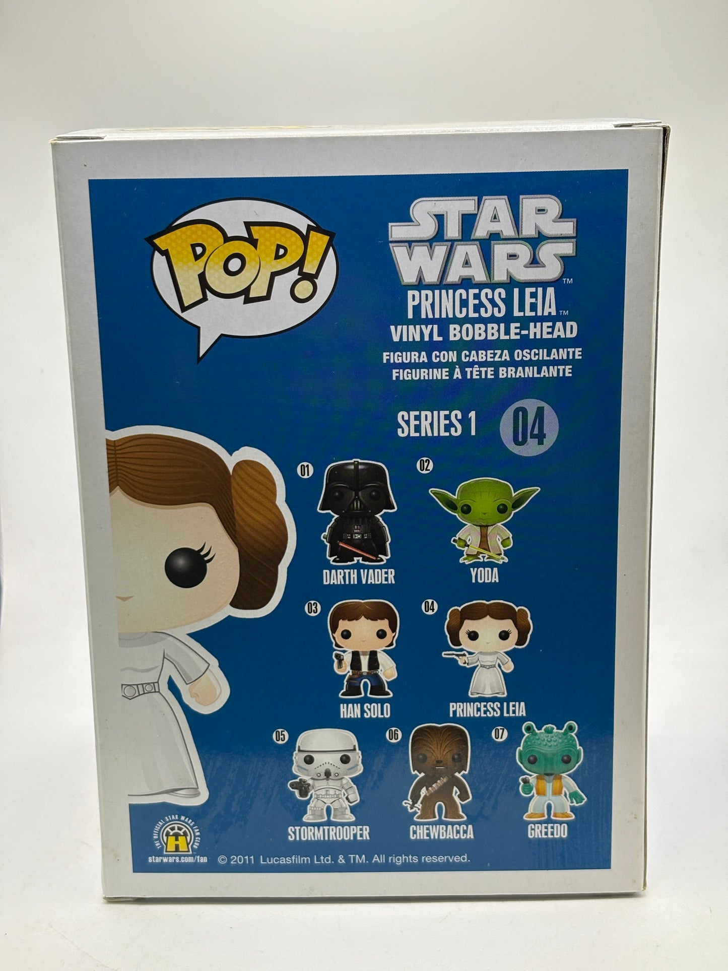 Funko POP! Star Wars #04 Princess Leia Vinyl Bobble-Head