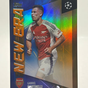 2025 Topps UEFA Champions League - NE-3 New Era Gabriel Martinelli /25 FRENLY BRICKS - Open 7 Days