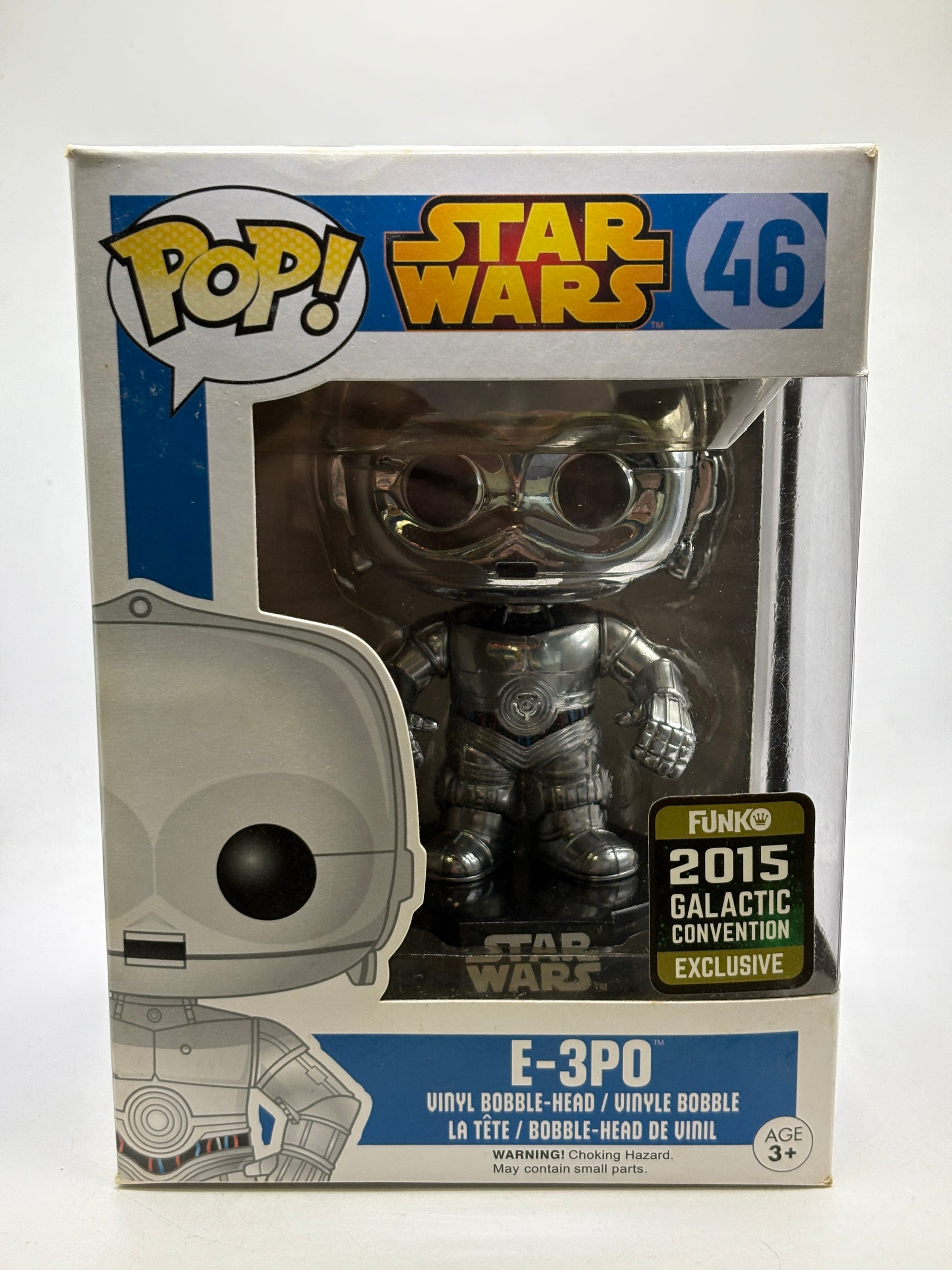 Funko POP! Star Wars #46 E-3PO 2015 Galactic Convention Exclusive image 1