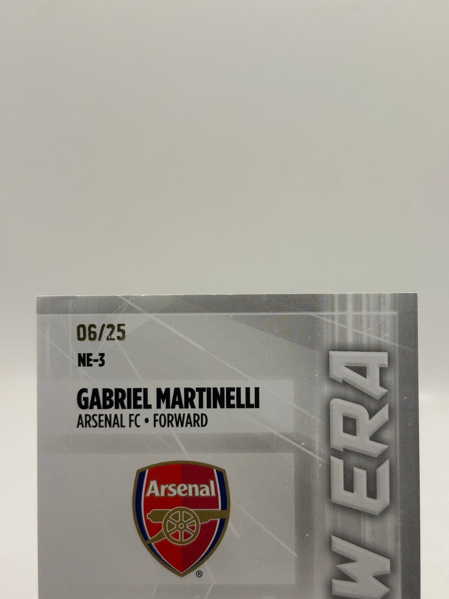 2025 Topps UEFA Champions League - NE-3 New Era Gabriel Martinelli /25 FRENLY BRICKS - Open 7 Days