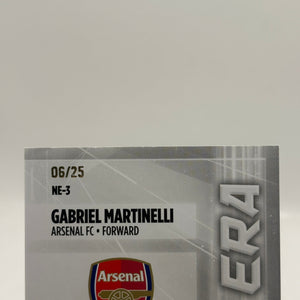 2025 Topps UEFA Champions League - NE-3 New Era Gabriel Martinelli /25 FRENLY BRICKS - Open 7 Days