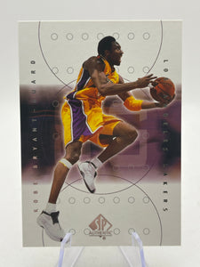 2001 Upper Deck #39 Kobe Bryant SP Authentic