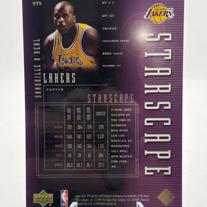 Shaquille O'Neal 1999-00 Upper Deck SPx Starscape Insert (1) FRENLY BRICKS - Open 7 Days