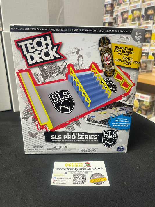 Tech Deck SLS Pro Series Handrail with Hubba FRENLY BRICKS - Open 7 Days