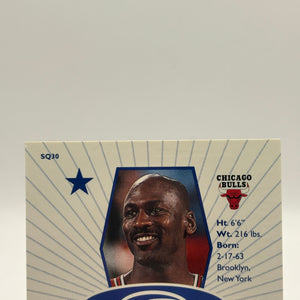 1998-99 Upper Deck Choice Michael Jordan Starquest Blue Insert Card #SQ30 FRENLY BRICKS - Open 7 Days