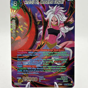 Dragon Ball Super Masters - Android 21, Ceaseless Despair BT20-143 SPR FRENLY BRICKS - Open 7 Days